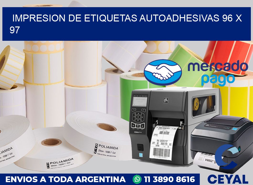 impresion de etiquetas autoadhesivas 96 x 97