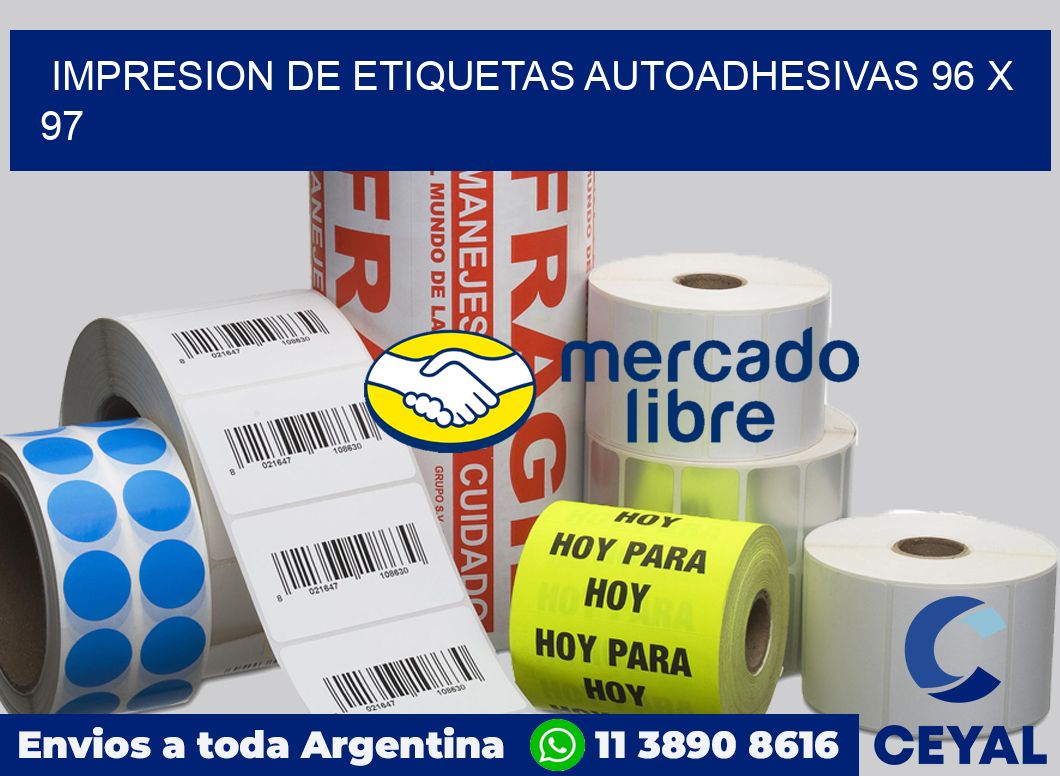 impresion de etiquetas autoadhesivas 96 x 97