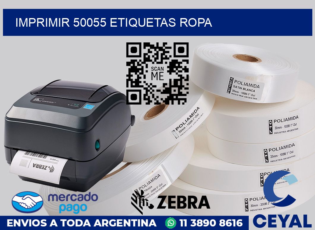imprimir 50055 etiquetas ropa