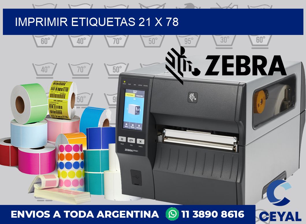 imprimir etiquetas 21 x 78