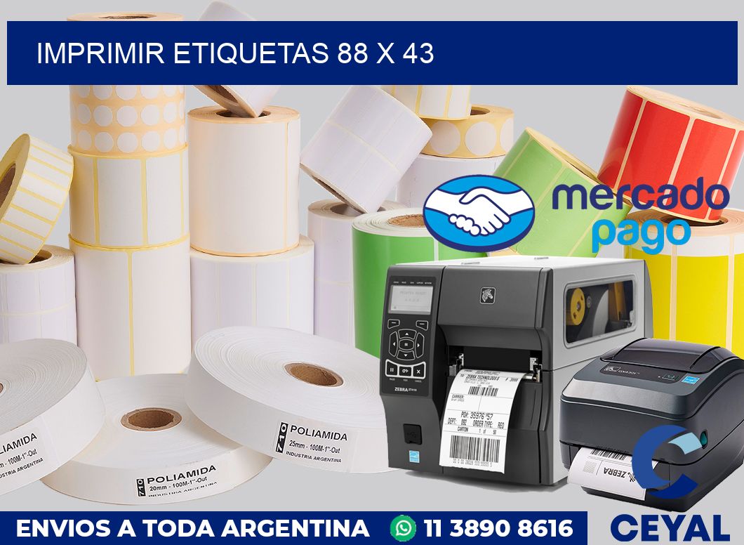 imprimir etiquetas 88 x 43
