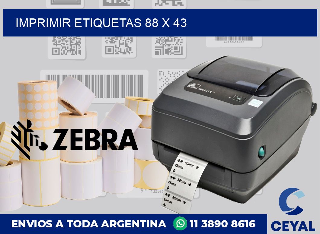 imprimir etiquetas 88 x 43