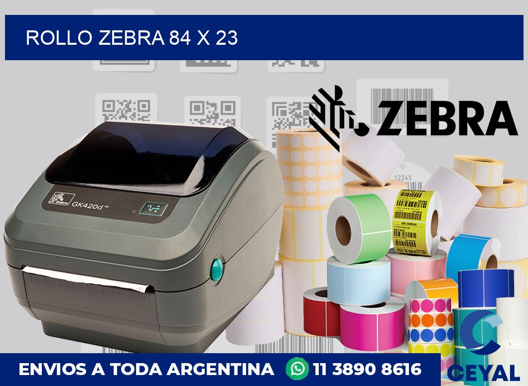 rollo zebra 84 x 23