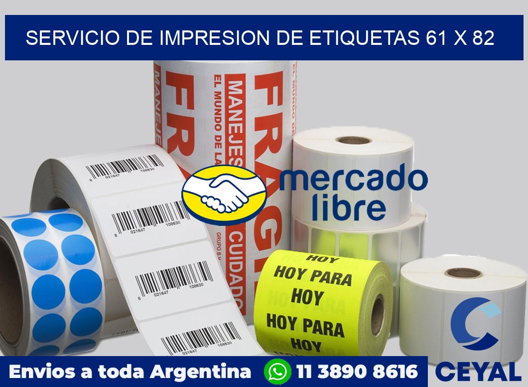 servicio de impresion de etiquetas 61 x 82