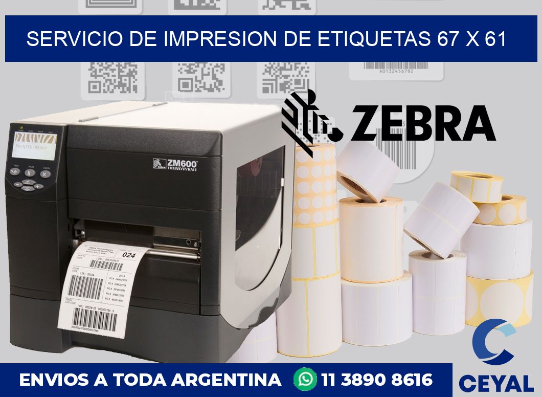 servicio de impresion de etiquetas 67 x 61