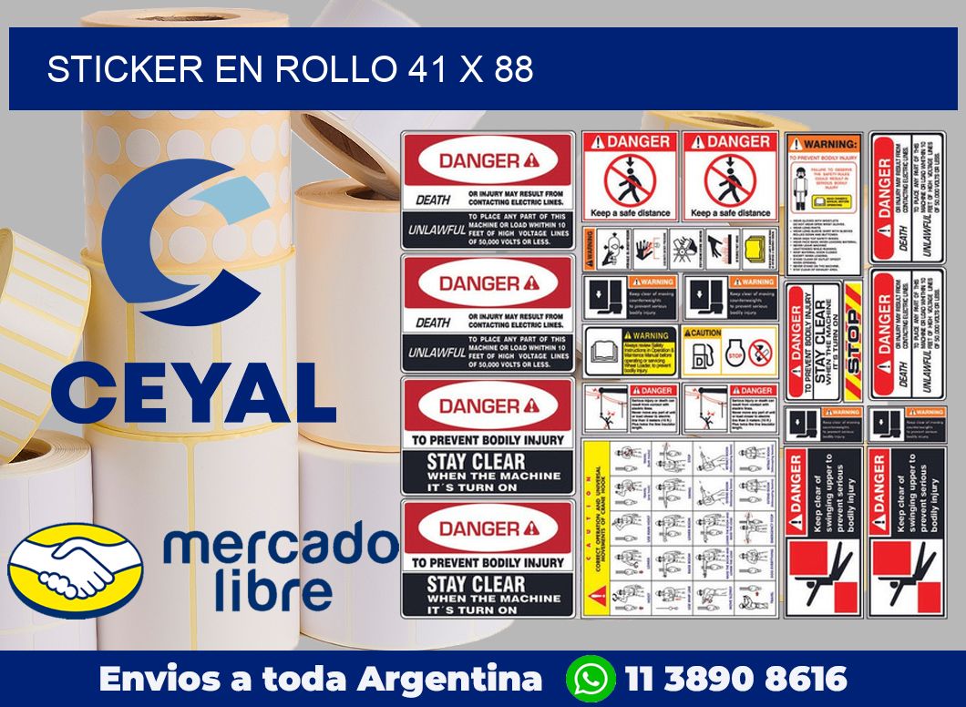 sticker en rollo 41 x 88