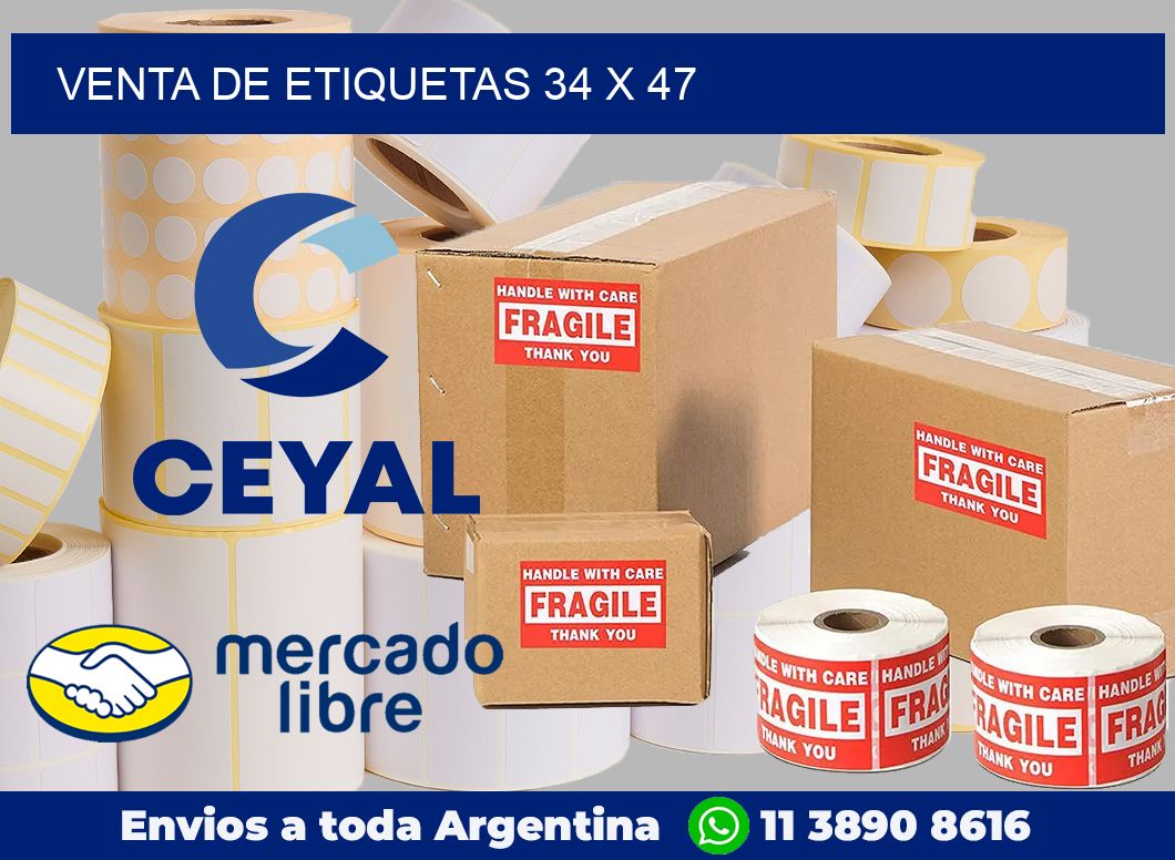 venta de etiquetas 34 x 47