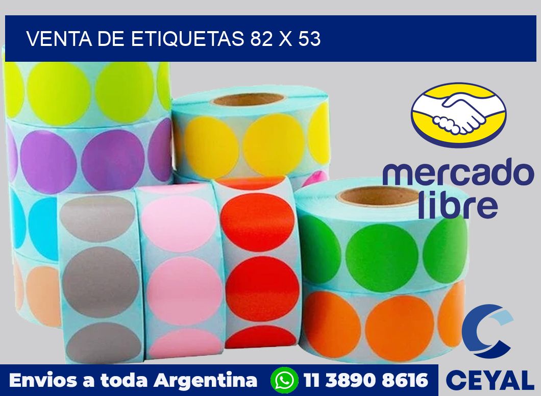 venta de etiquetas 82 x 53