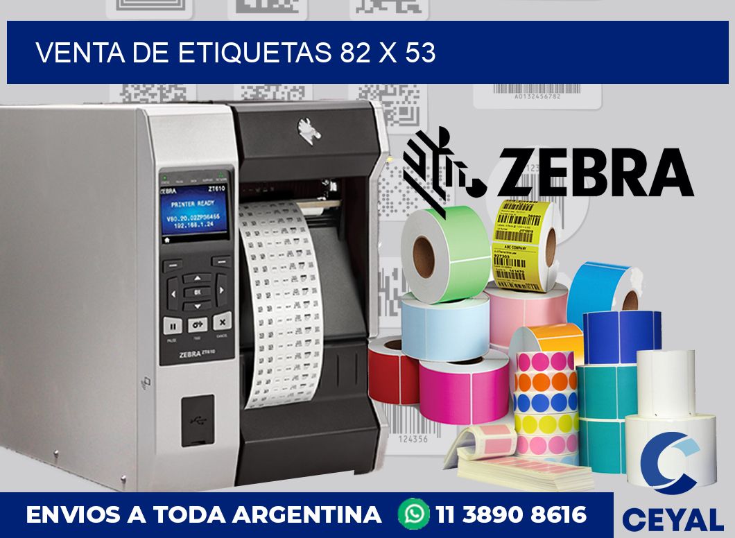 venta de etiquetas 82 x 53