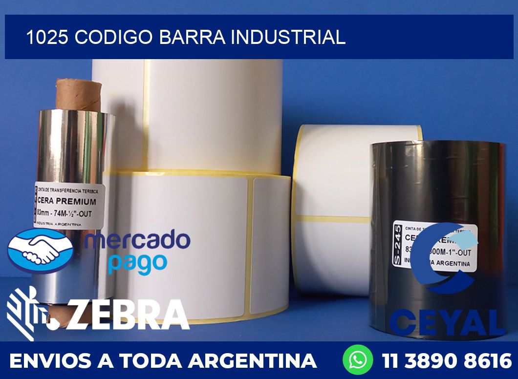 1025 CODIGO BARRA INDUSTRIAL
