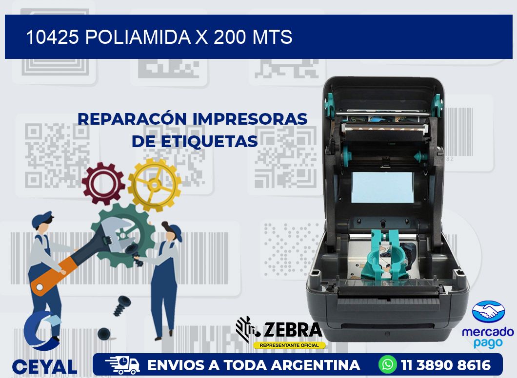 10425 POLIAMIDA X 200 MTS