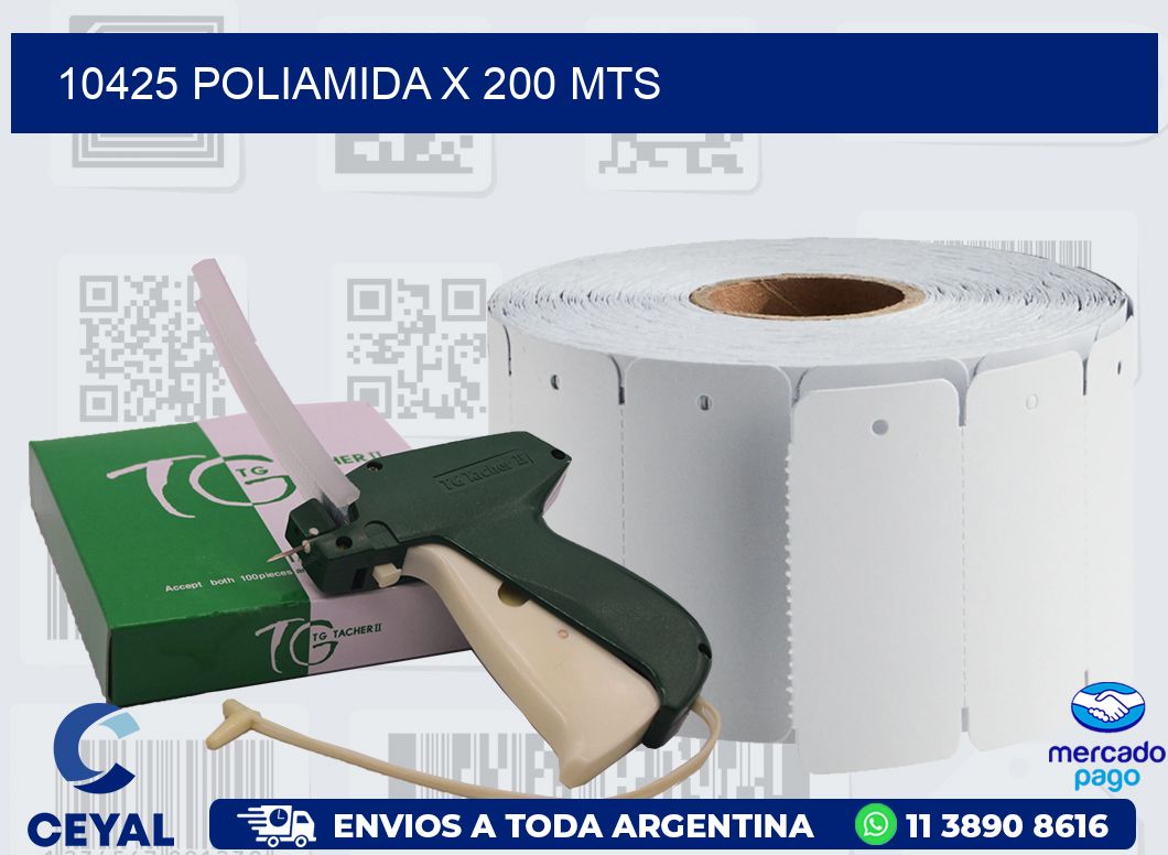 10425 POLIAMIDA X 200 MTS