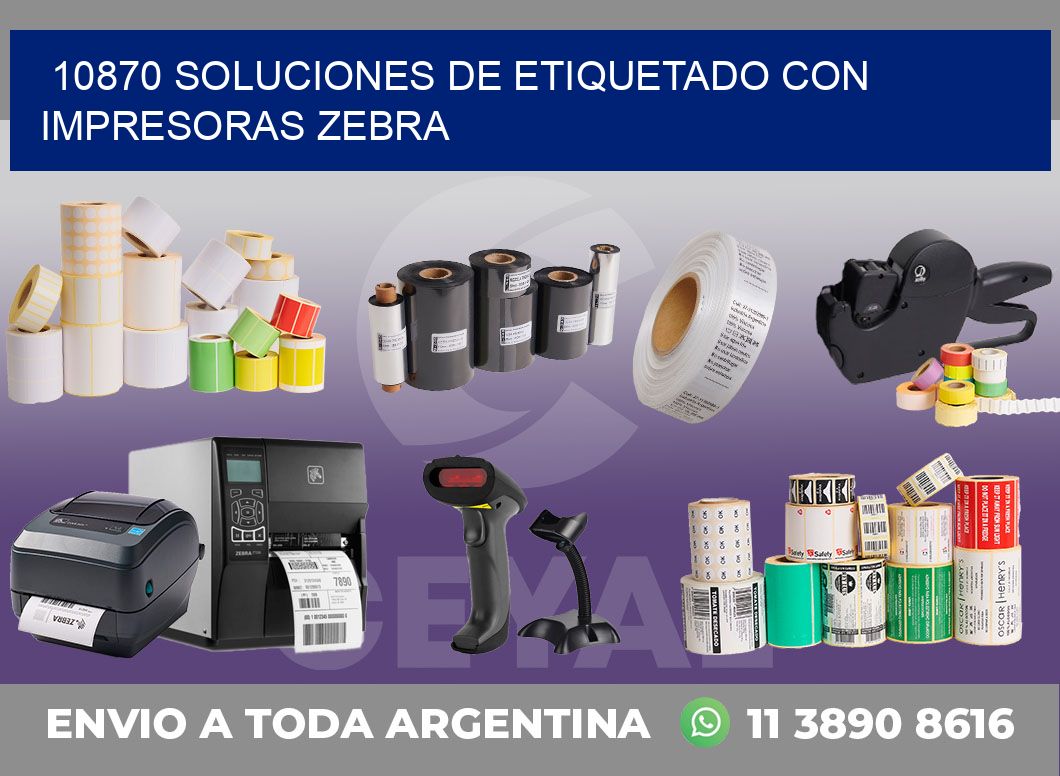 10870 SOLUCIONES DE ETIQUETADO CON IMPRESORAS ZEBRA