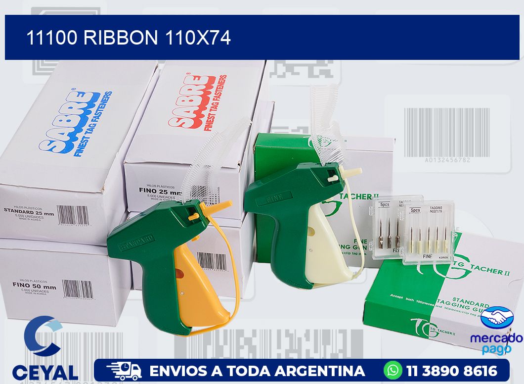 11100 RIBBON 110X74