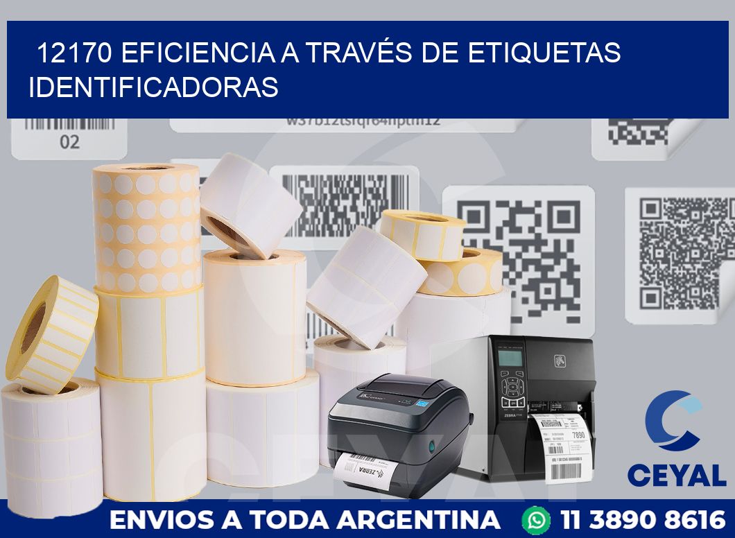 12170 EFICIENCIA A TRAVÉS DE ETIQUETAS IDENTIFICADORAS