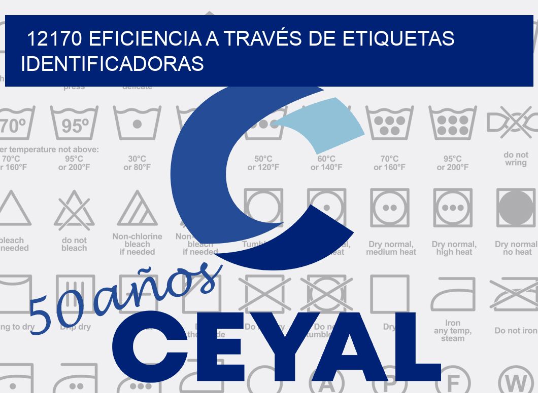 12170 EFICIENCIA A TRAVÉS DE ETIQUETAS IDENTIFICADORAS