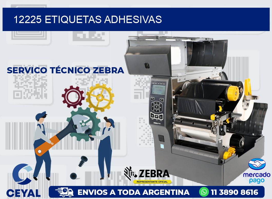 12225 ETIQUETAS ADHESIVAS