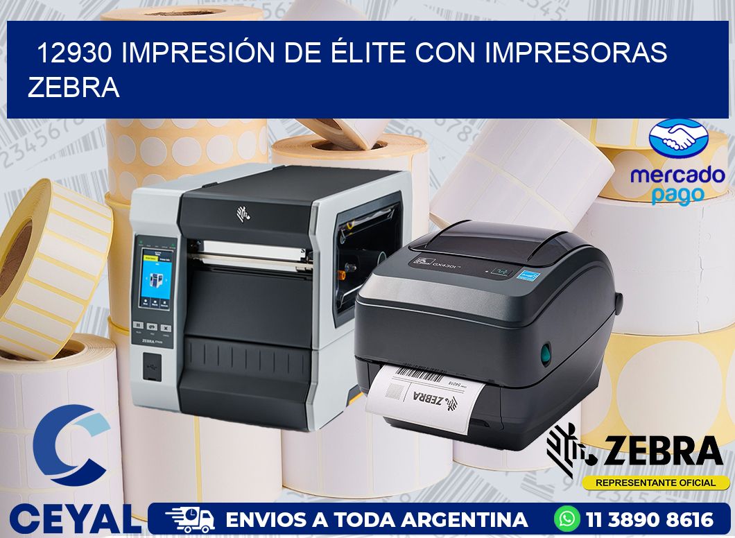 12930 IMPRESIÓN DE ÉLITE CON IMPRESORAS ZEBRA