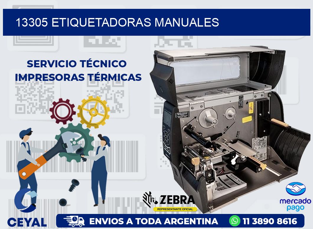 13305 ETIQUETADORAS MANUALES