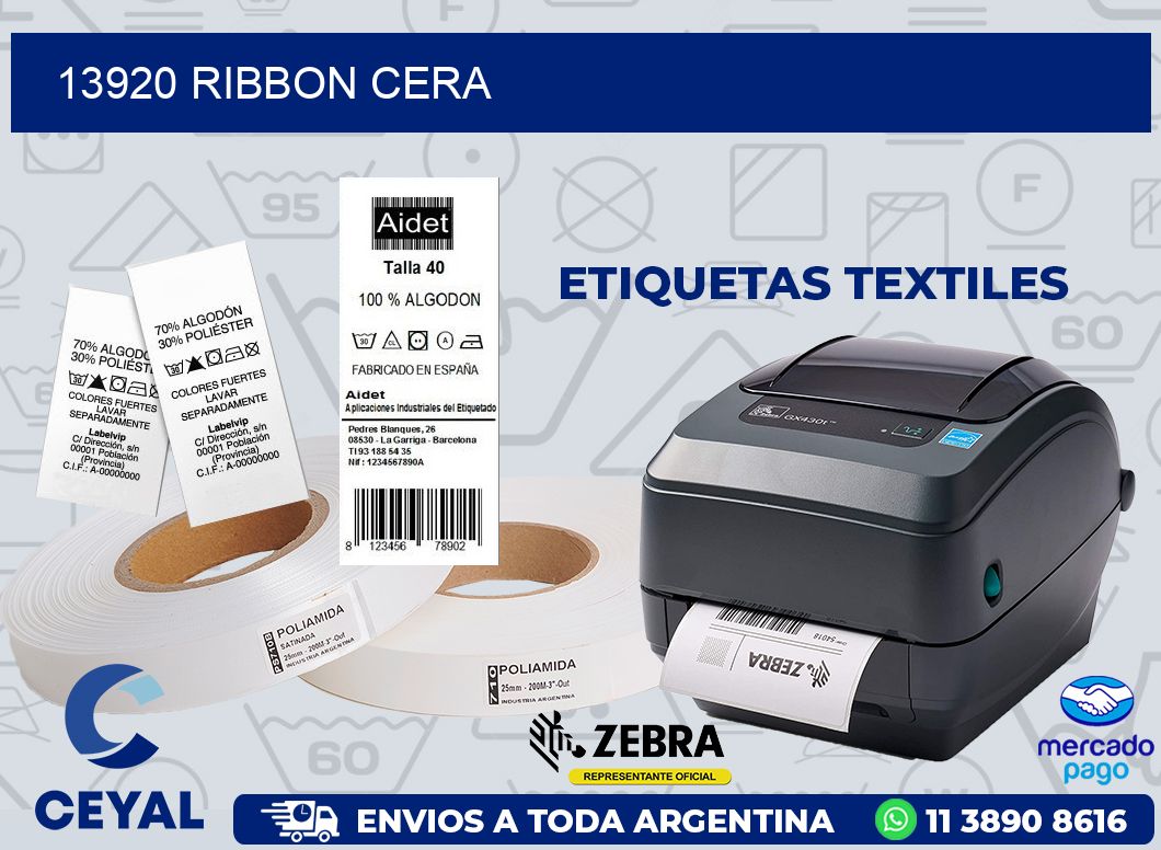 13920 RIBBON CERA