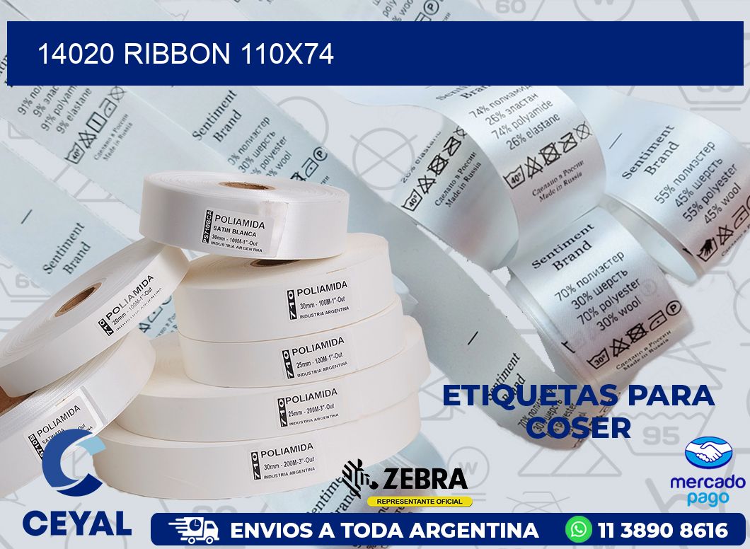 14020 RIBBON 110X74
