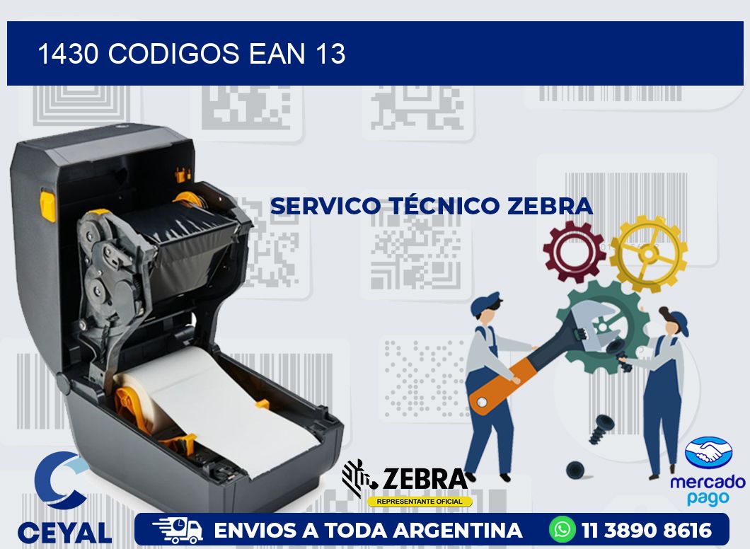 1430 CODIGOS EAN 13