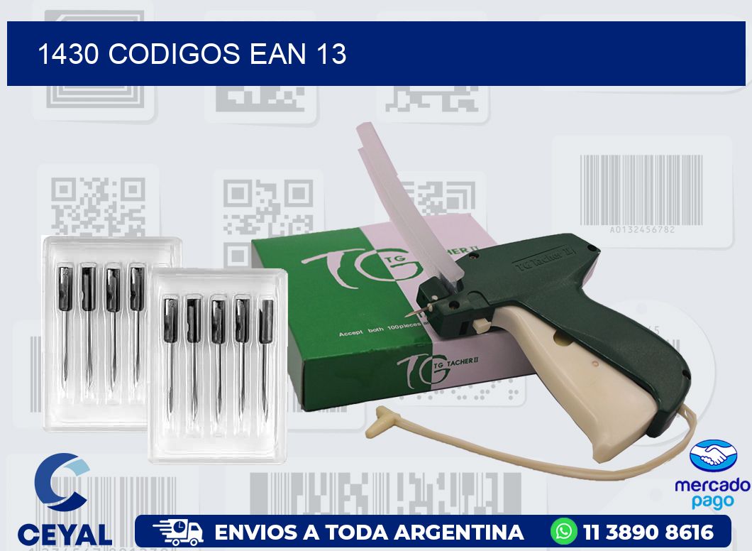1430 CODIGOS EAN 13