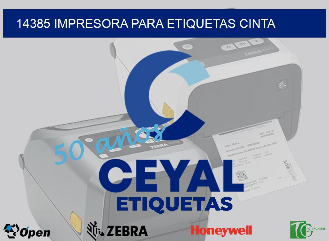 14385 IMPRESORA PARA ETIQUETAS CINTA