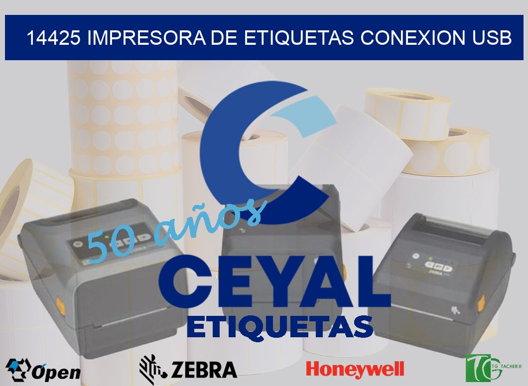 14425 IMPRESORA DE ETIQUETAS CONEXION USB