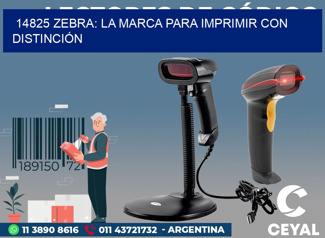 14825 ZEBRA: LA MARCA PARA IMPRIMIR CON DISTINCIÓN