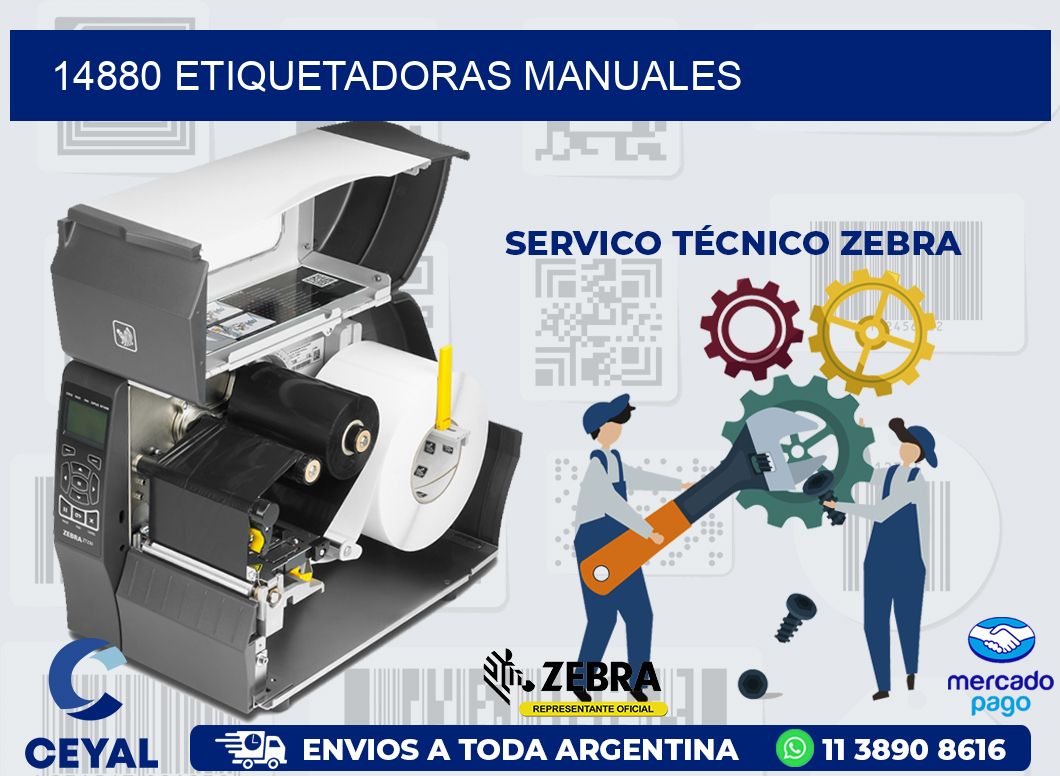 14880 ETIQUETADORAS MANUALES