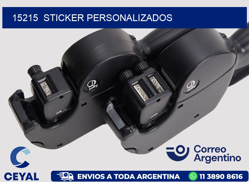 15215  sticker personalizados
