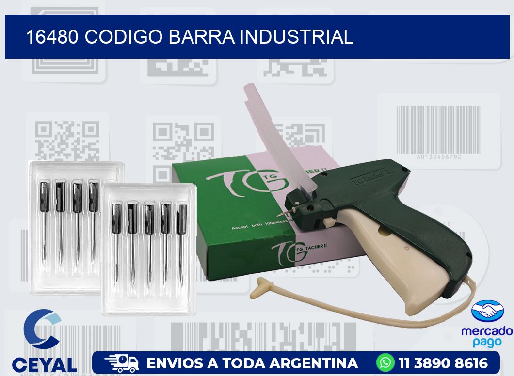 16480 CODIGO BARRA INDUSTRIAL