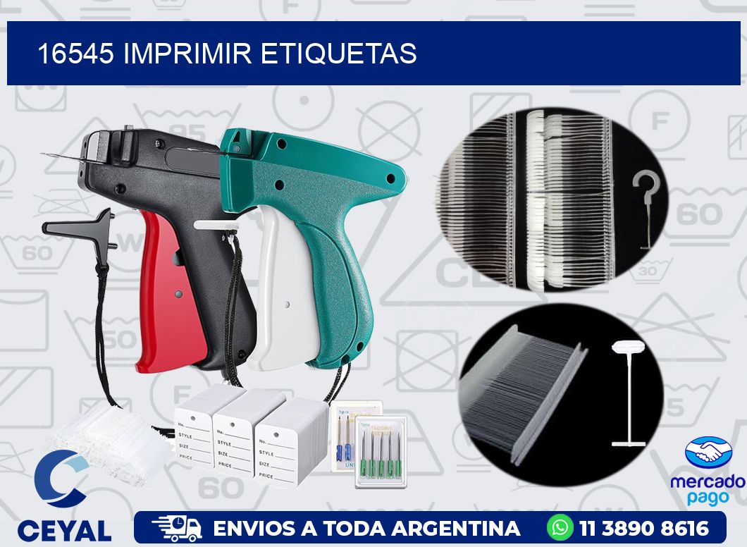 16545 IMPRIMIR ETIQUETAS