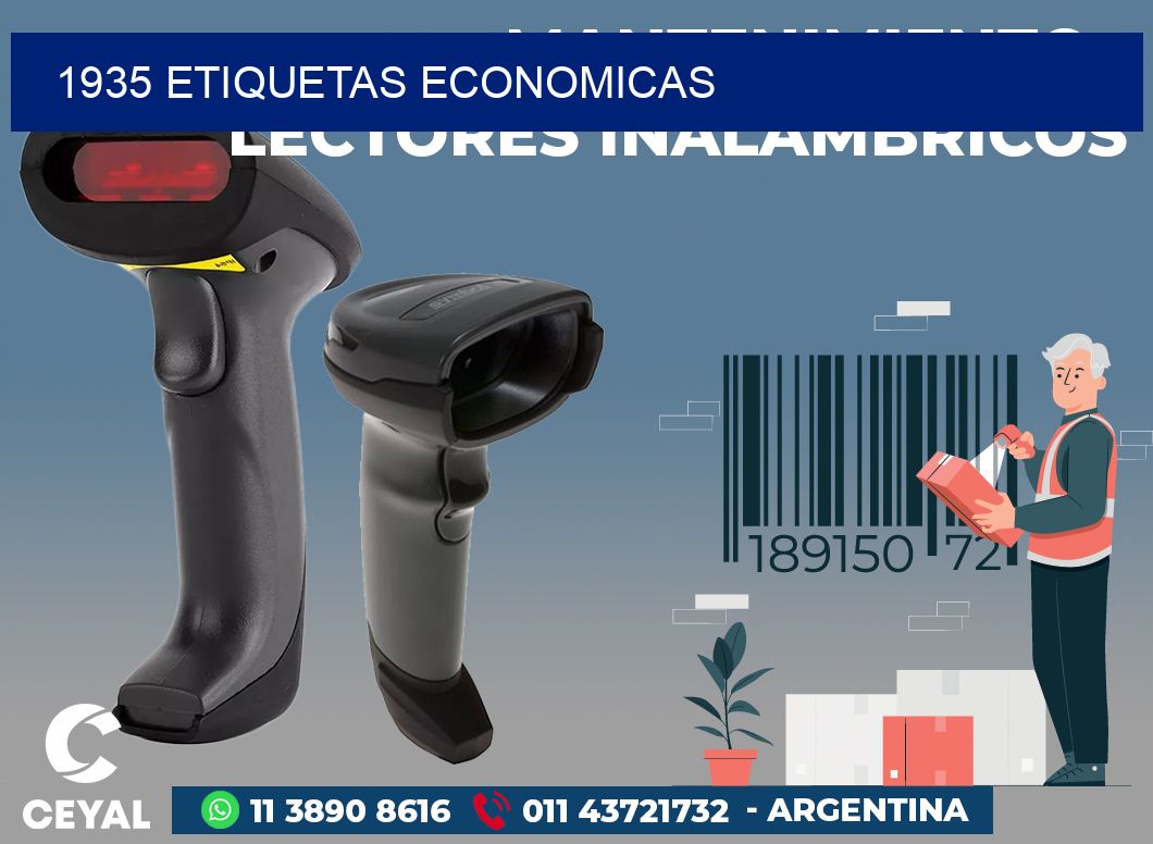 1935 ETIQUETAS ECONOMICAS