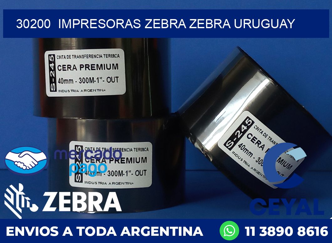 30200  IMPRESORAS ZEBRA ZEBRA URUGUAY