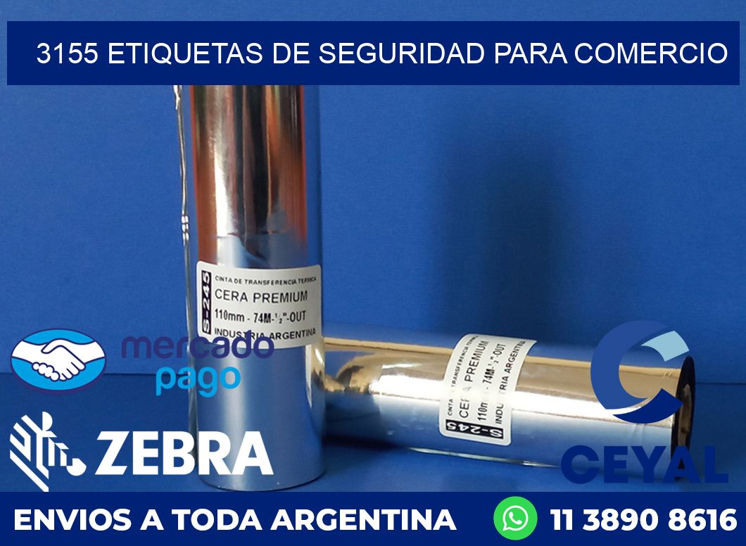 3155 ETIQUETAS DE SEGURIDAD PARA COMERCIO