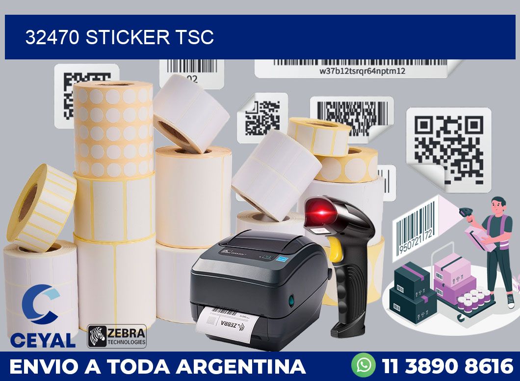 32470 STICKER TSC