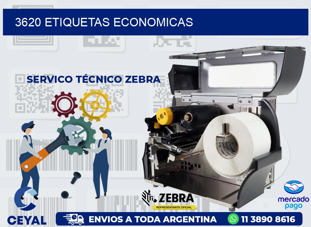 3620 ETIQUETAS ECONOMICAS