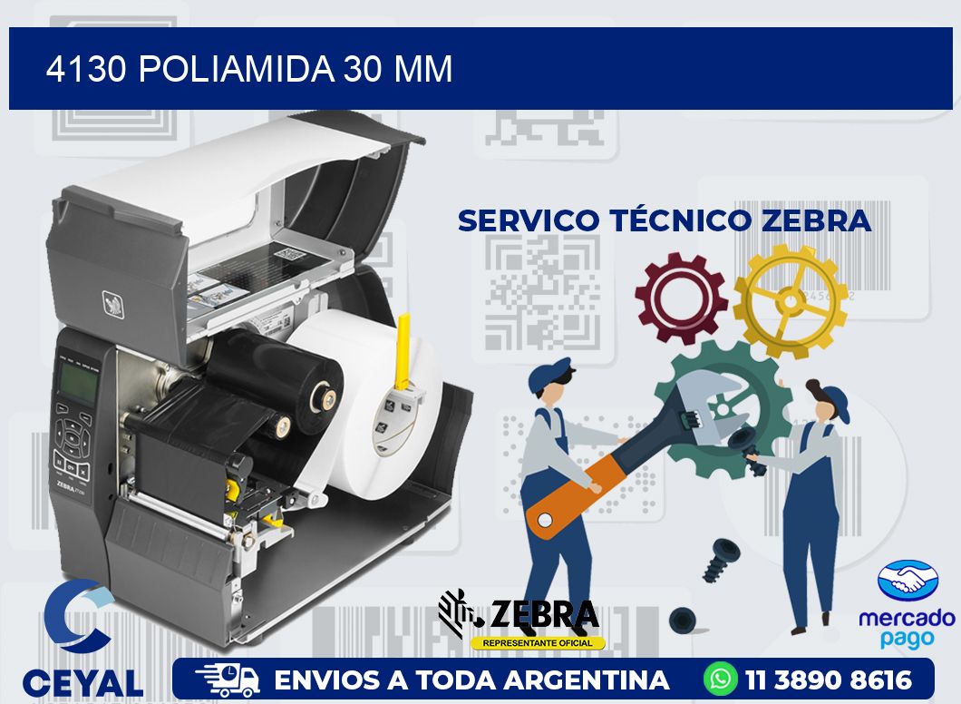 4130 POLIAMIDA 30 MM