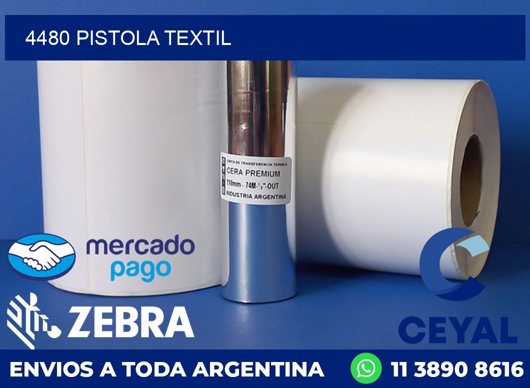 4480 PISTOLA TEXTIL
