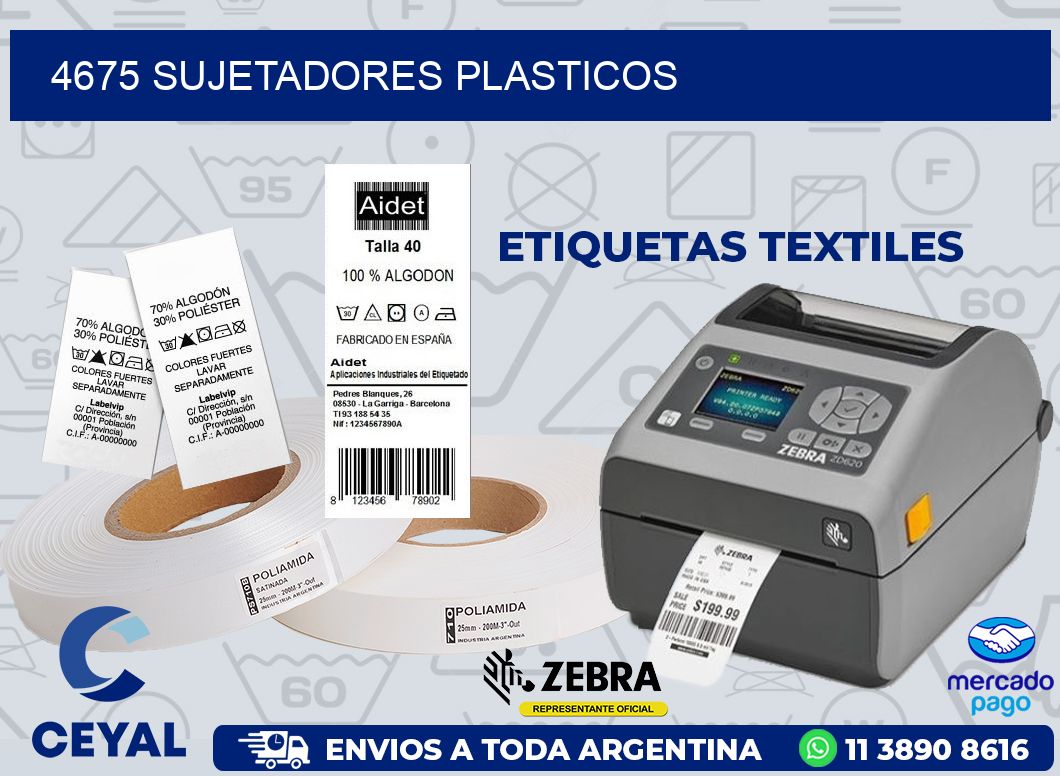 4675 SUJETADORES PLASTICOS