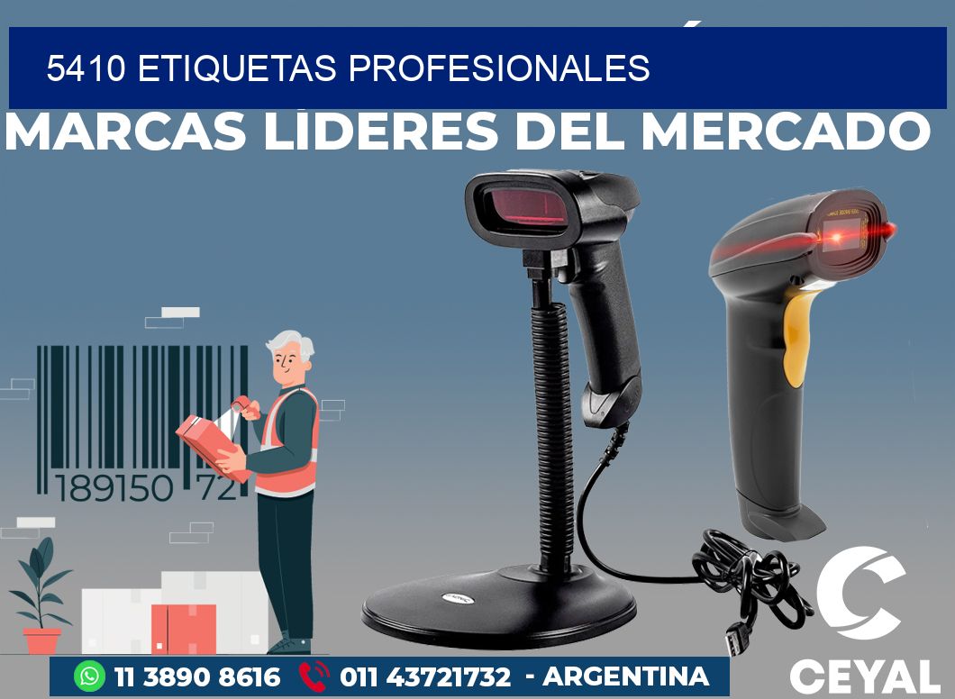 5410 ETIQUETAS PROFESIONALES