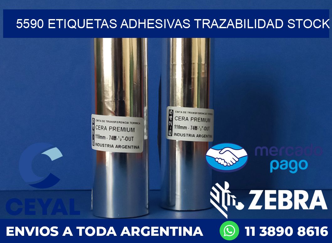 5590 ETIQUETAS ADHESIVAS TRAZABILIDAD STOCK