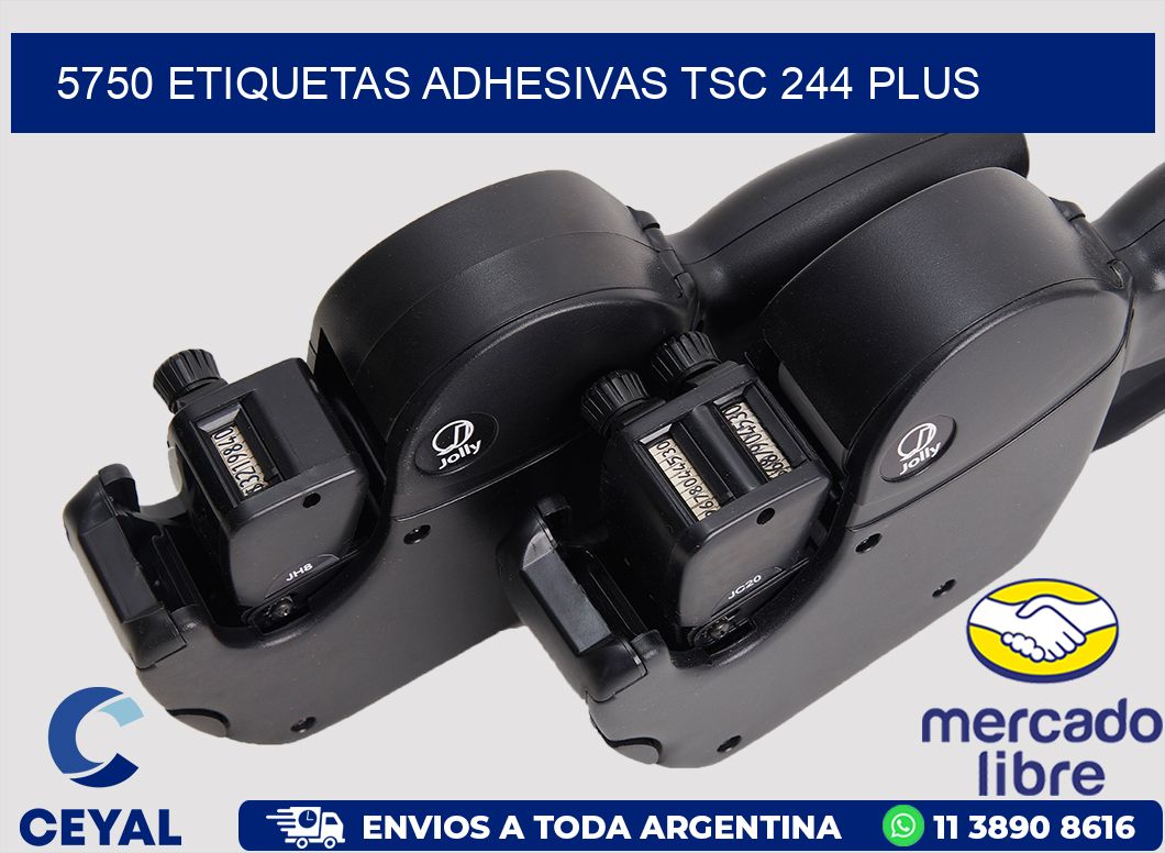 5750 ETIQUETAS ADHESIVAS TSC 244 PLUS