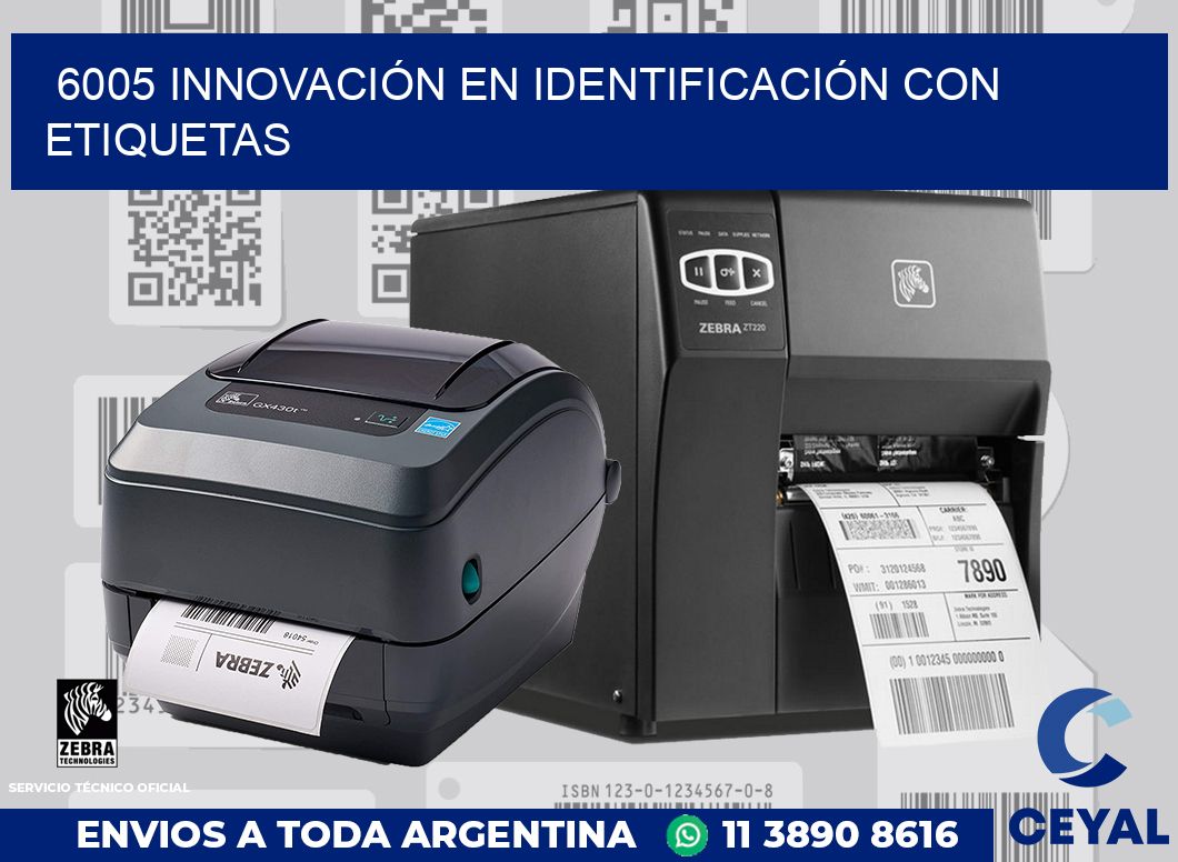 6005 INNOVACIÓN EN IDENTIFICACIÓN CON ETIQUETAS
