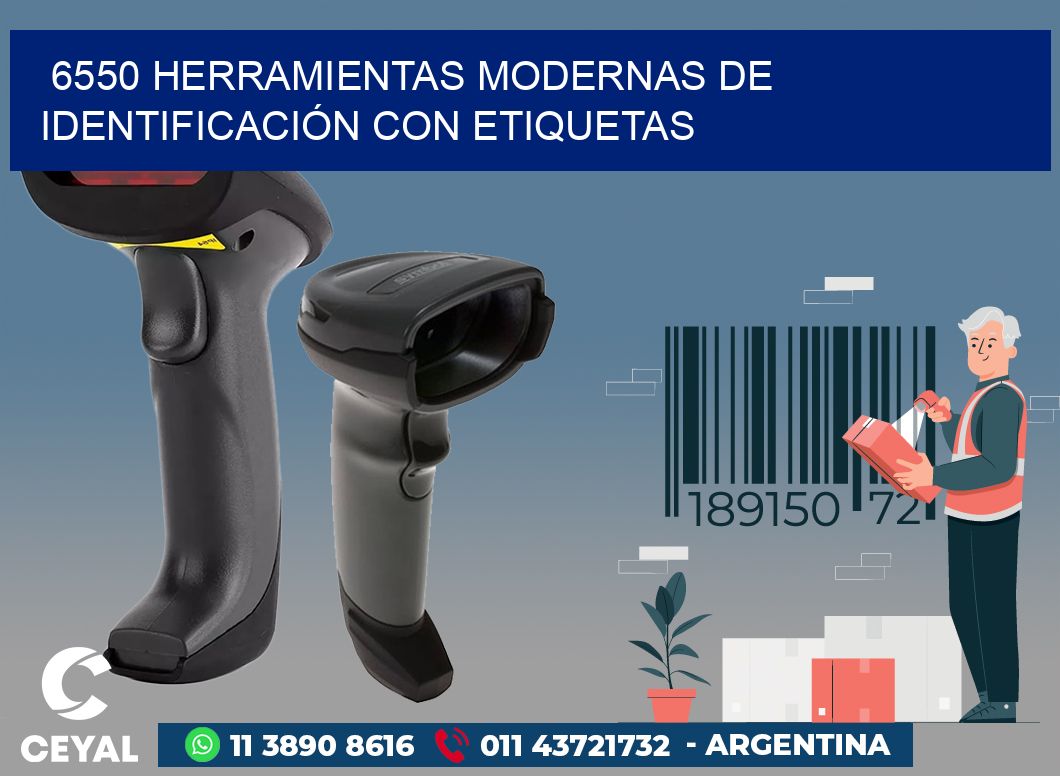 6550 HERRAMIENTAS MODERNAS DE IDENTIFICACIÓN CON ETIQUETAS