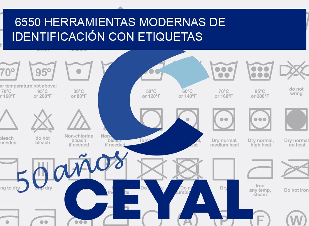 6550 HERRAMIENTAS MODERNAS DE IDENTIFICACIÓN CON ETIQUETAS