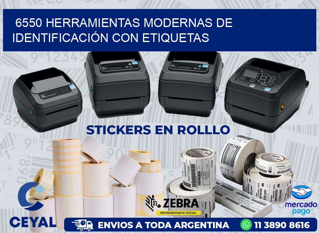 6550 HERRAMIENTAS MODERNAS DE IDENTIFICACIÓN CON ETIQUETAS