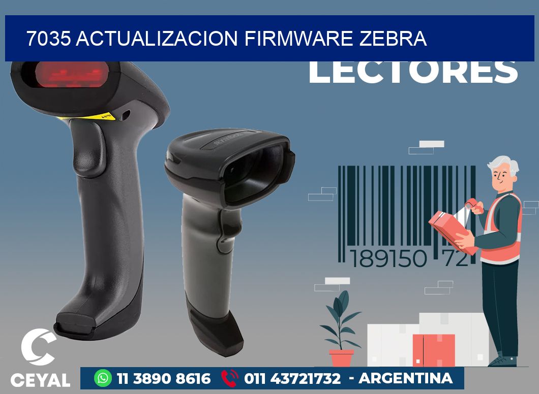 7035 ACTUALIZACION FIRMWARE ZEBRA